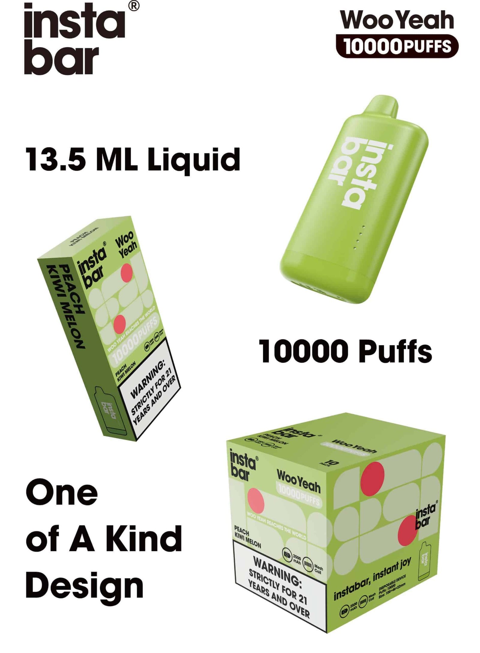 INSTA BAR WOO YEAH 10K Blackberry Lemonade 4 insta bar woo yeah 10k vape