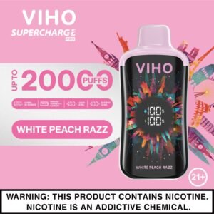 White Peach Razz Viho Supercharge Pro