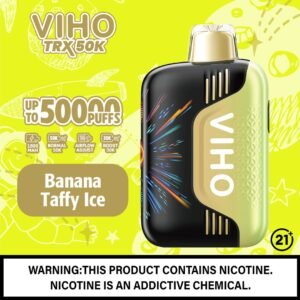 Banana Taffy Ice Viho TRX Vape 50K Puffs