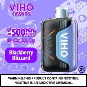 Blackberry Blizzard Viho TRX Vape 50K Puffs