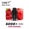 IGET BAR PLUS POD 6k Cherry pomegranate