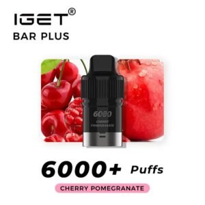 IGET BAR PLUS POD 6k Cherry pomegranate