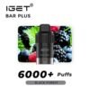 IGET BAR PLUS POD 6k black forest