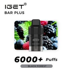 IGET BAR PLUS POD 6k black forest