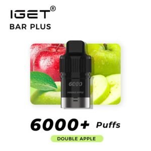 IGET BAR PLUS POD 6k double apple