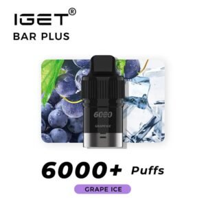 IGET BAR PLUS POD 6k grape ice