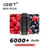 IGET BAR PLUS POD 6k raspberry berry