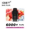 IGET BAR PLUS POD 6k strawberry watermelon ice