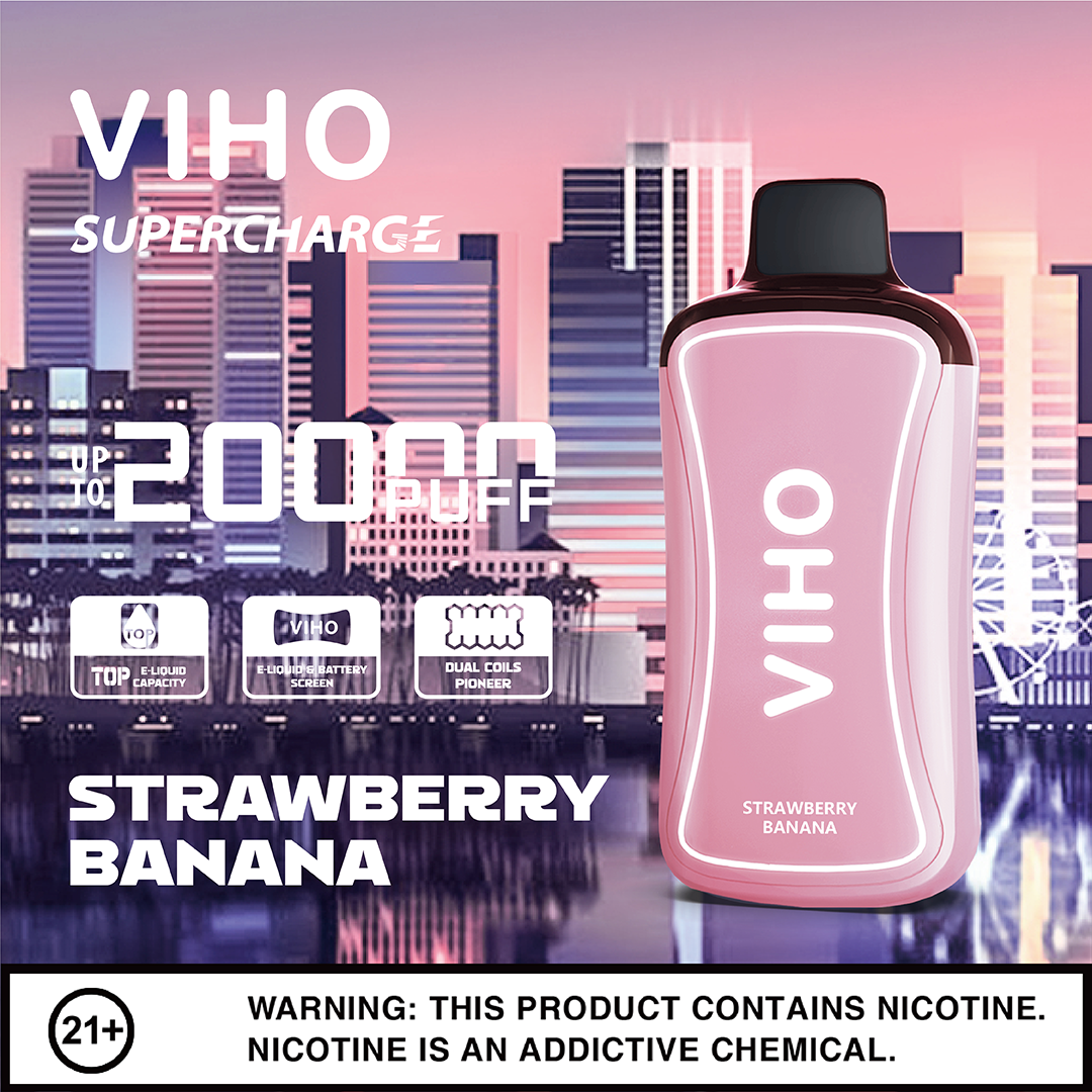 Strawberry Banana Viho Supercharge 1 Strawberry Banana Viho Supercharge