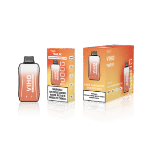 Sour Raspberry Bubble Gum Viho Turbo Vape 10K Puff