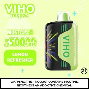 Lemon Refresher Viho TRX Vape 50K Puffs