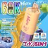 Fizzy Max III 6IN1 60K Puffs Blueberry Coconut