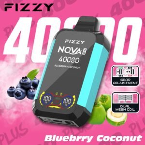 Fizzy Nova Plus 40000 Puffs Blueberry Coconut