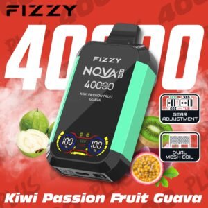 Fizzy Nova Plus 40000 Puffs Kiwi Passion Fruit Guava