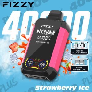 Fizzy Nova Plus 40000 Puffs Strawberry Ice